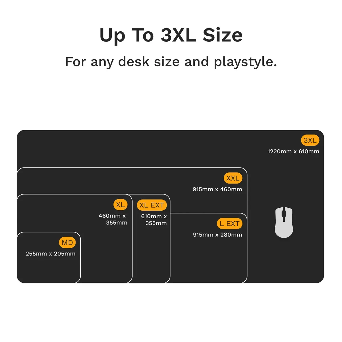 Glorious Gaming GLO-MP2-CLTH-STC-XL-BLK mouse pad GLO-MP2-CLTH-STC-XL-BLK Photo 9