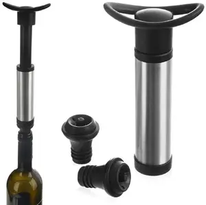 Vacuum Wine Pump with Stopper Set 3 pcs, Aptel