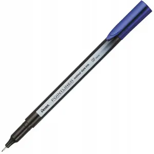 Fineliner pen PENTEL PointLiner Colour S40 0.4 mm, black ink