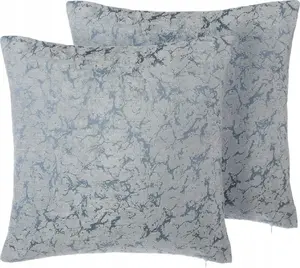 Набор декоративных подушек Beliani WISTERIA, 2 шт., серые, 45 x 45 см