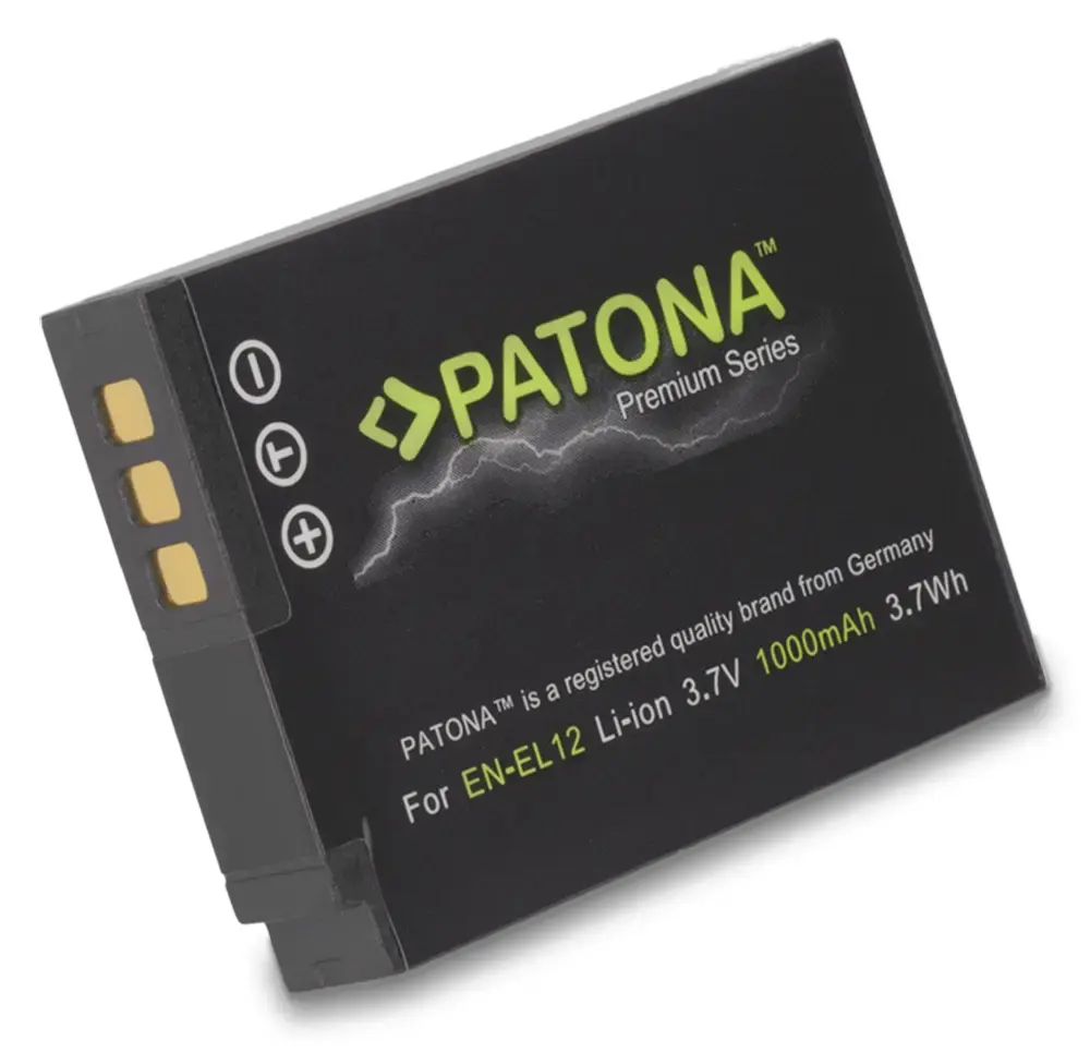 PATONA PT1168 battery for Nikon EN-EL12 1000mAh Photo 2