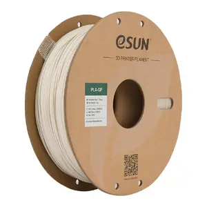 3D drukas pavediens eSun PLA-GF polilaktīda PLA+ balts 1.75 mm 1 kg