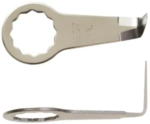 Blade set for multifunction tool Fein 63903207012 — steel blades for cutting metal, 2 pcs