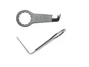 Blade set for multifunction tool Fein 63903209014 — steel blades for metal, 2 pcs