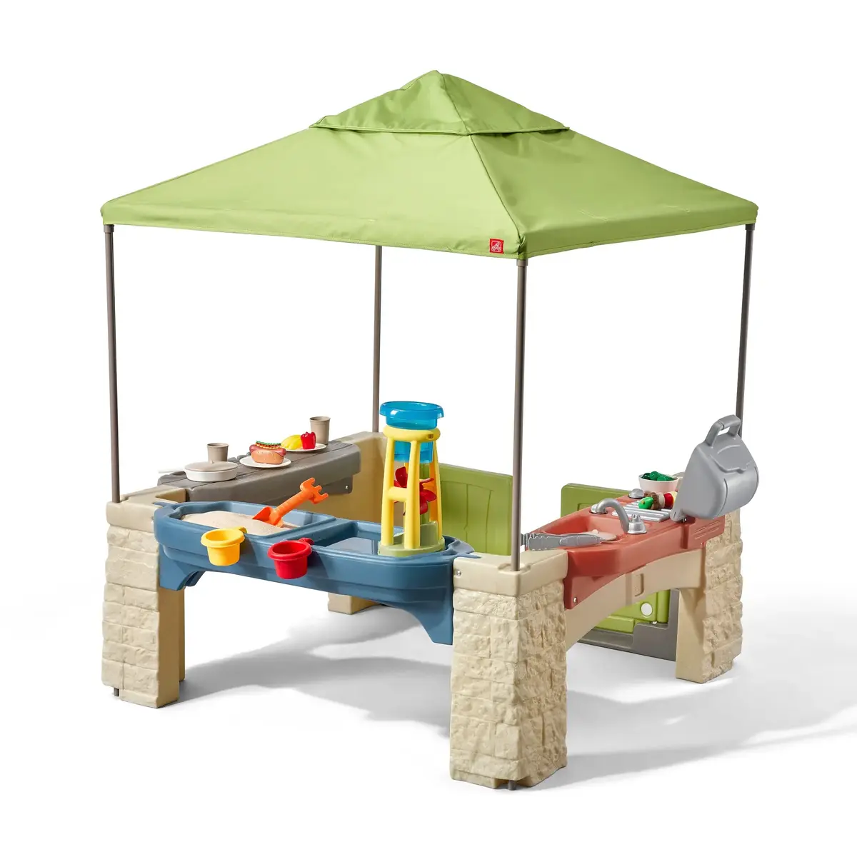 Step2 All Around Playtime Patio — spēļu namiņš ar nojumi Photo 2
