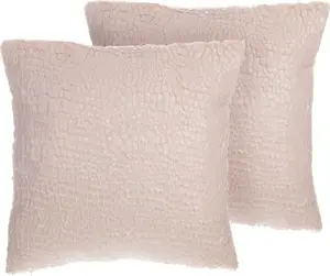 Набор декоративных подушек Shumee 2 шт., 45 x 45 см, розовый PEONY, чехол и наполнитель по данным производителя