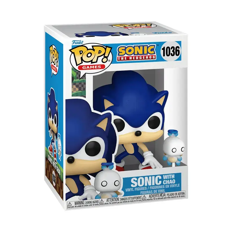 Funko Pop Sonic with Chao collectible figures Photo 2