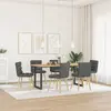 Стул VidaXL 3315664 — комплект 6 шт., серый Photo 2