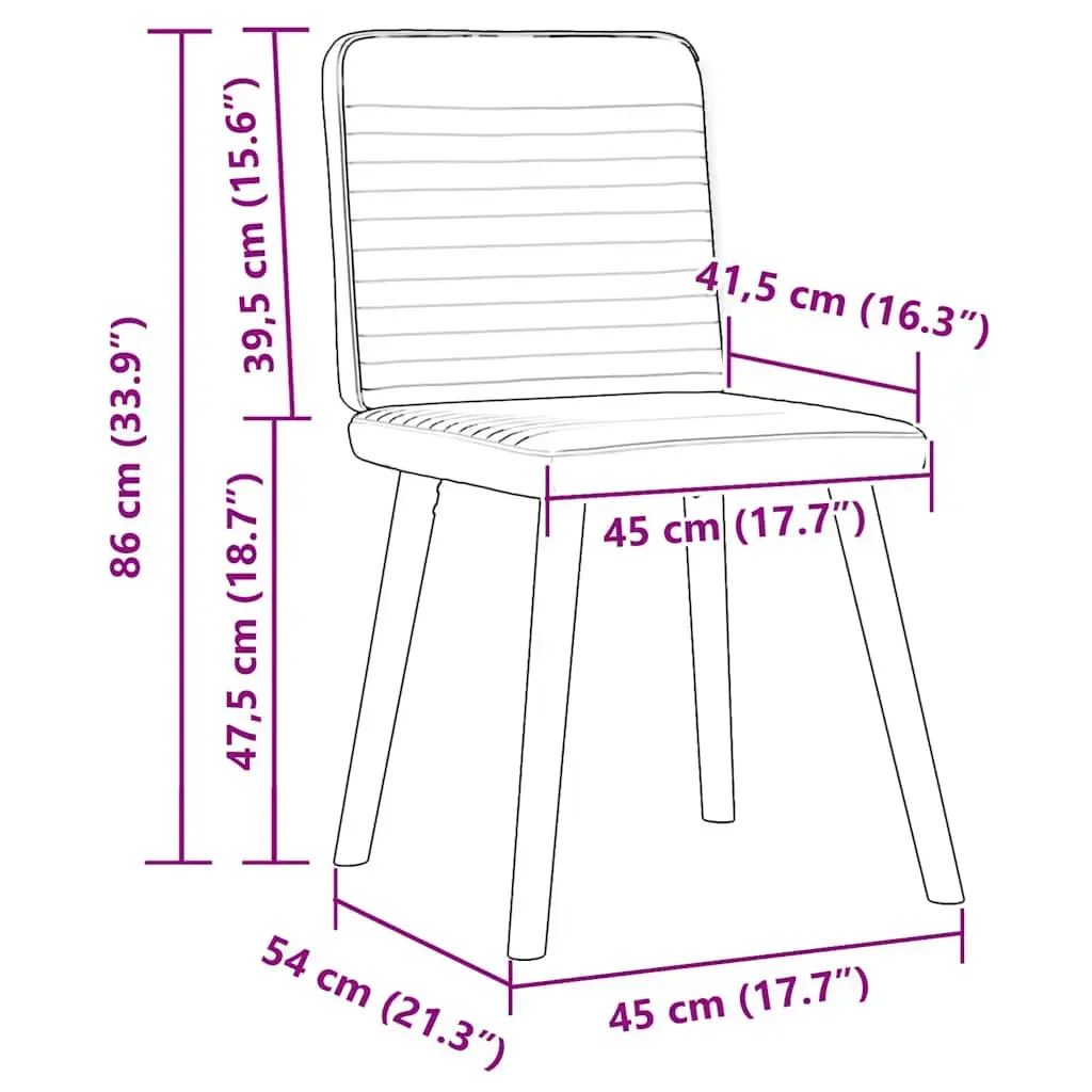 Dining/restaurant chair Tectake 3315514 Photo 9