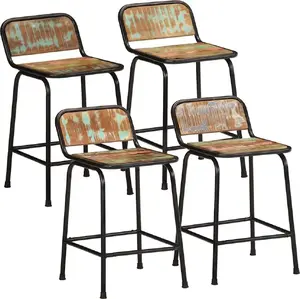 Bar Stools set 4 pcs VidaXL model 4013537 with 46 x 35.5 x 70 cm seat dimensions