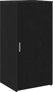 Шкаф VidaXL модель 859043 черный из древесноволокнистого материала 50x45x103,5 см