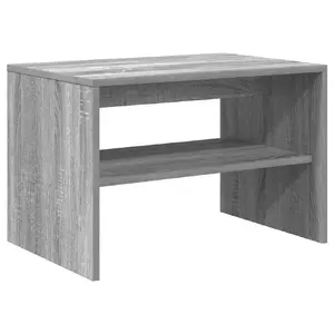 TV cabinet VidaXL 859105 with grey wooden top and wooden frame, 60×40×40 cm