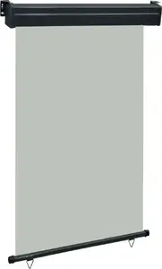 Боковая маркиза VidaXL модель 48422 для балкона, 120 x 250 см, серая