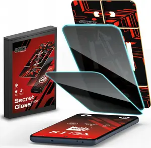 Защитное приватное стекло GrizzGlass SecretGlass Easy для Xiaomi POCO X6 Pro (2 шт.)