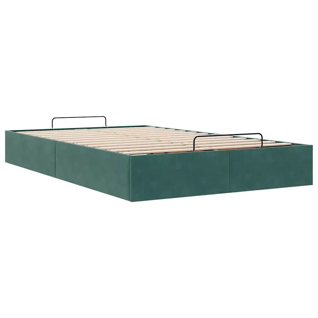 VidaXL bed frame 3310952 — 120x193 cm, green Photo 5
