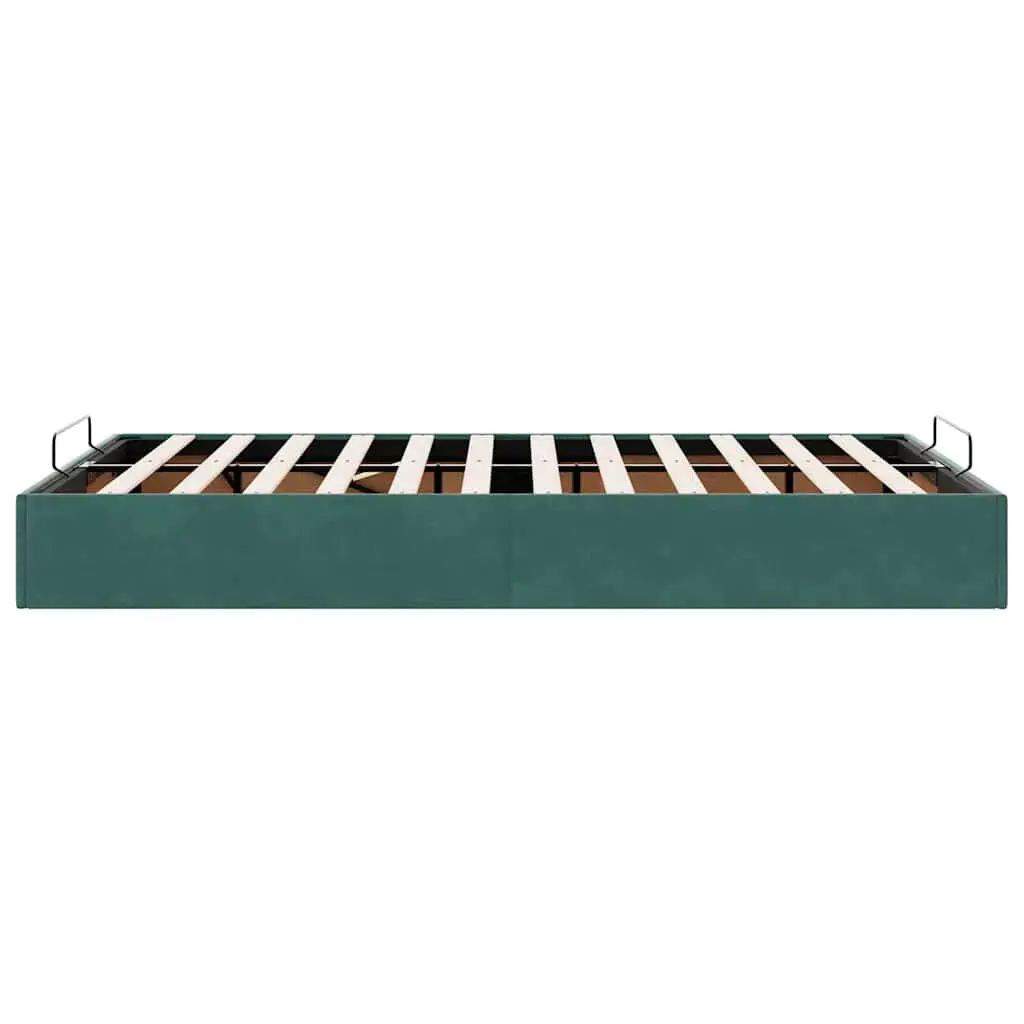 VidaXL bed frame 3310952 — 120x193 cm, green Photo 7