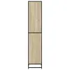 Книжный шкаф VidaXL 3300856 — 5 полок, дуб, металл Photo 5