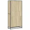 Книжный шкаф VidaXL 3300856 — 5 полок, дуб, металл Photo 6