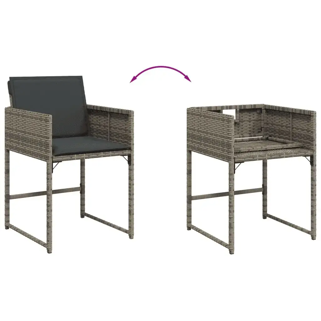 VidaXL 3211256 5 daļu āra mēbeļu komplekts Photo 11