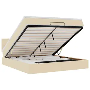 Кровать VidaXL 3312331 с грузоподъёмностью 280 кг, размер 1800×2030 мм, высота 880 мм