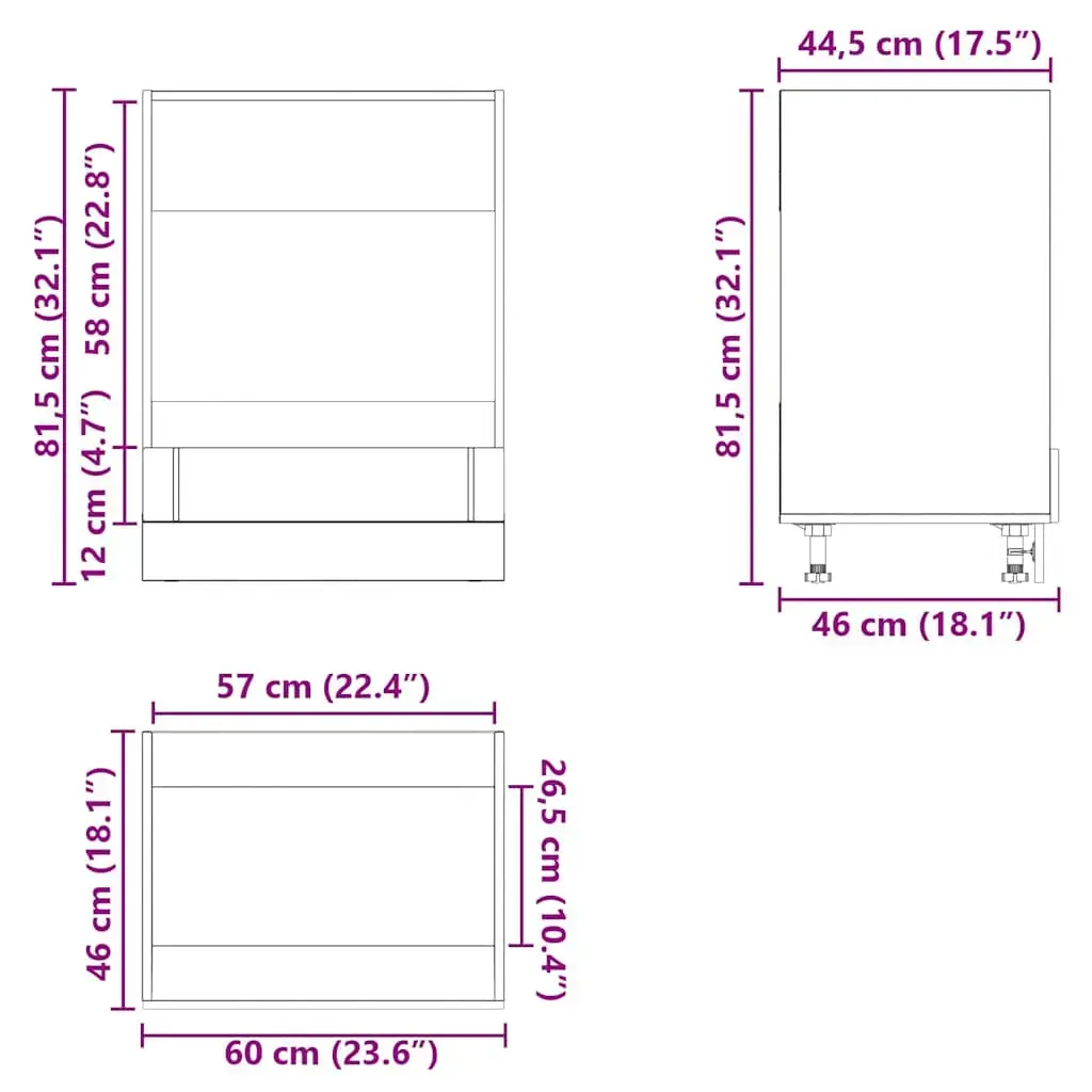VidaXL kitchen/dining storage cabinet 3315043 Photo 10