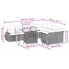 VidaXL 3268763 10‑предметный набор уличной мебели Photo 10