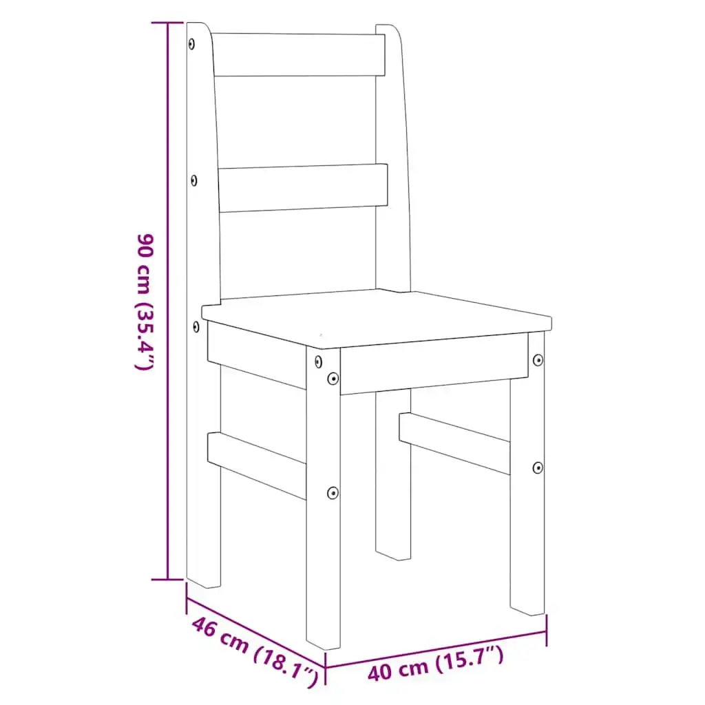 VidaXL 3345171 5-piece kitchen/dining set Photo 13