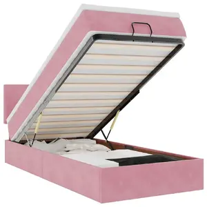 Кровать VidaXL 3312565 с матрасом — 160x203 см, грузоподъёмность 280 кг, обивка из бархата