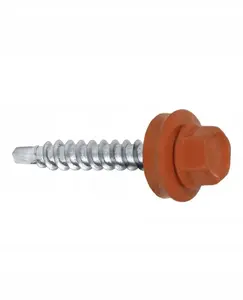 Self-drilling screw Koelner/Rawlplug R-SL3-OD48035T8004 4.8x35 mm RAL8004, pack 150 pcs
