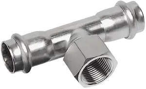 SANHA переходной тройник NIROSAN нержавеющая сталь d42 × 1/2" GWSANHA