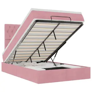 Кровать VidaXL 3313564 с грузоподъёмностью 280 кг, для матраса 180 x 203 см