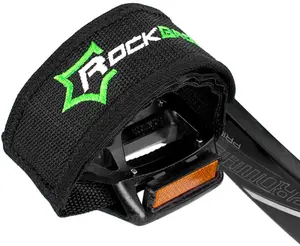 Pedal Straps Rockbros lightweight durable – black