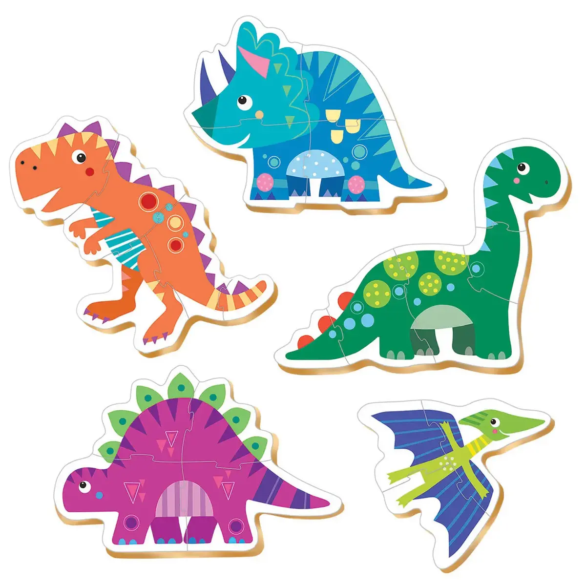 Educa Контурный пазл Dinosaurs 18873 Photo 2