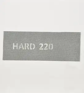 Abrasive sanding sheet EUbridge HARD 100, grit P100, 105x280mm, pack of 5