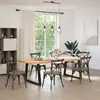 Table legs VidaXL 4012580 metal V-shaped Photo 2
