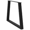 Table legs VidaXL 4012580 metal V-shaped Photo 4
