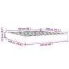 Каркас кровати VidaXL 3310895 для матраса 160x200 см Photo 12