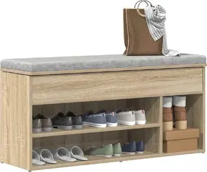 Grīdas virtuves skapis VidaXL modelis 854214 betona pelēkā, līmēta koka konstrukcija