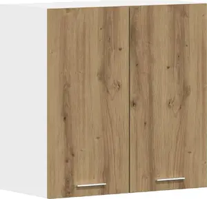 Настенная кухонная тумба VidaXL Artisan Oak — клееное дерево, модель 861148