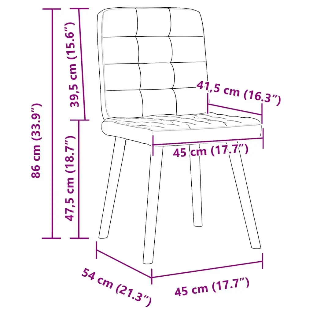 VidaXL dining/restaurant chair 3315192 Photo 9