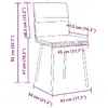 VidaXL dining/restaurant chair 3315620 Photo 9