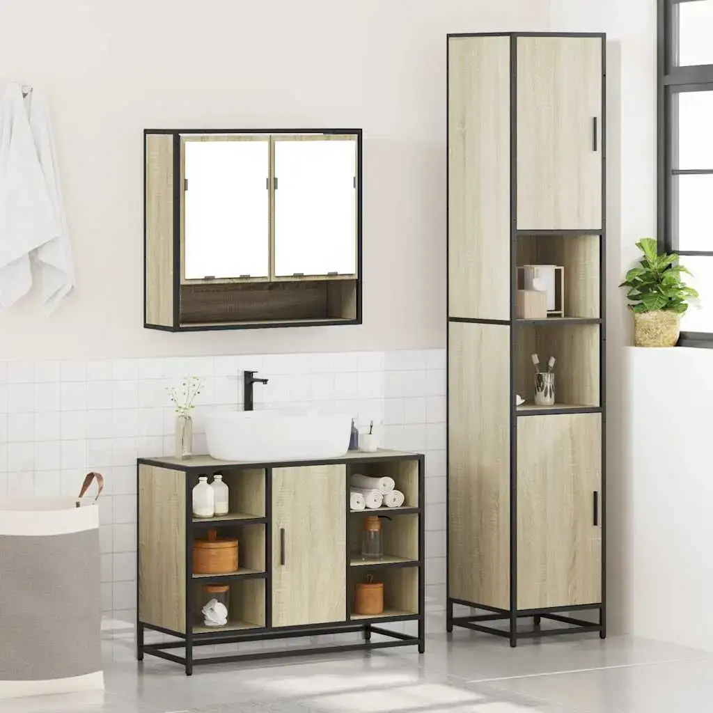 Комплект мебели для ванной VidaXL 3301121 Photo 3