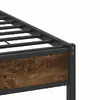 Каркас кровати VidaXL 4106888 дуб для 120x200 см Photo 9