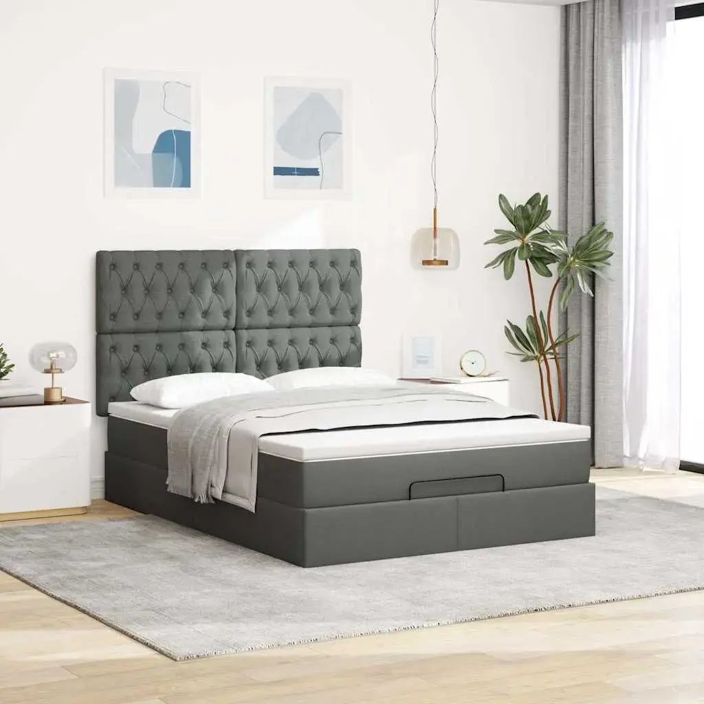 Gulta VidaXL 3313238 ar matraci Photo 3