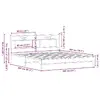 Каркас кровати VidaXL 4106894 Photo 10