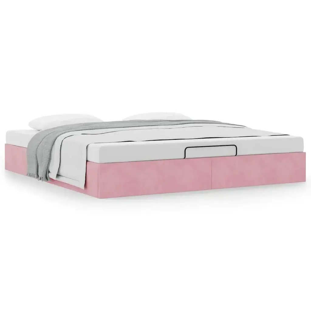 Каркас кровати VidaXL 3310990 (розовый) Photo 4