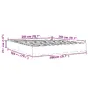 Каркас кровати VidaXL 3310990 (розовый) Photo 14
