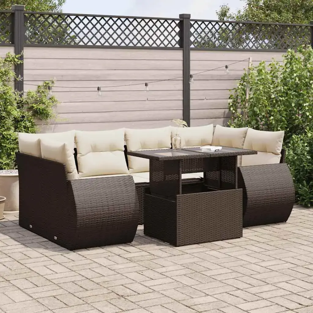 VidaXL уличный набор мебели 3326594 — 7 предметов Photo 2