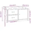 Скамья VidaXL 4010464 Photo 12