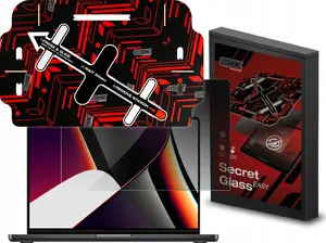 Privacy Glass Screen Protector GrizzGlass SecretGlass Easy for Apple MacBook Pro 16" M4 Pro 2024